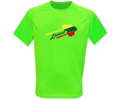 KS Sportiniai Marškinėliai Lietuva (Neon Žalias), Dydis: XXL