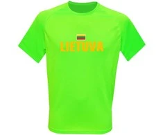 KS Sportiniai Marškinėliai Lietuva (Vytis Ant Nugaros), Dydis: L