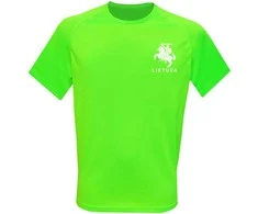 KS Sportiniai Marškinėliai Vytis Lietuva (Neon Žalias), Dydis: M