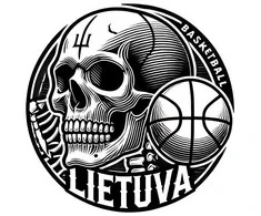 KS Vaikiškas Džemperis Lietuva Nespalvota Kaukolė, Dydis: 14 metų