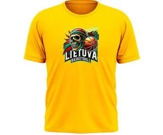 KS Vaikiški Marškinėliai Lietuva Basketball Skulls, Dydis: 12 metų
