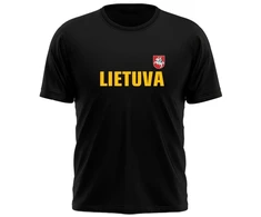 KS Vaikiški Marškinėliai Lietuva Vytis Su Vėliavėle Ant Nugaros, Dydis: 12 metų