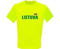 KS Vaikiški Sportiniai Marškinėliai Lietuva (Vytis Ant Nugaros), Dydis: 12 metų