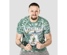 LKF Lithuania Basketball Oficialūs Tie-Dye Marškinėliai, Dydis: XXL