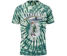 LKF Lithuania Basketball Oficialūs Tie-Dye Marškinėliai, Dydis: L