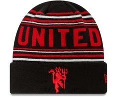 Rankšluostis Manchester United Stripe Žieminė Kepurė New Era