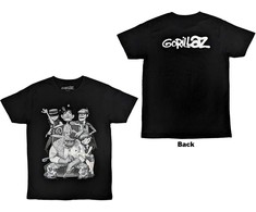 Marškinėliai Gorillaz George Purškiklis, Dydis: L