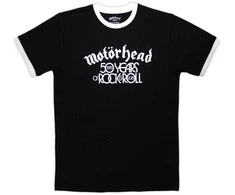 Marškinėliai Motorhead 50 Years Rock and Roll, Dydis: XXL