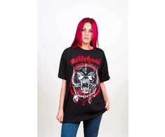 Marškinėliai Motorhead Lightning Wreath, Dydis: M