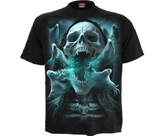 Marškinėliai Spiral Ghost Skull, Dydis: L