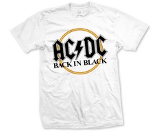 Rock AC/DC Back In Juodas Marškinėliai, Dydis: XL