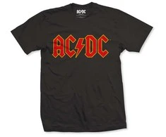 Rock AC/DC Logo Marškinėliai (3XL, 4XL, 5XL), Dydis: 4XL