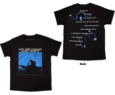 Rock Billie Eilish Hit Me Hard And Soft Tracklist Marškinėliai, Dydis: XL