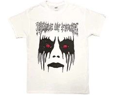 Rock Cradle Of Filth Dani Make Up Marškinėliai, Dydis: XL