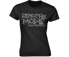 Rock Depeche Mode People Are People Moteriški Marškinėliai, Dydis: XL