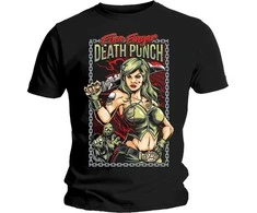 Rock Five Finger Death Punch Assassin Marškinėliai, Dydis: XL