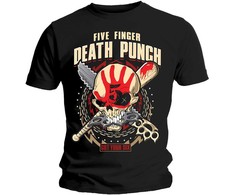 Rock Five Finger Death Punch Zombie Kill Marškinėliai, Dydis: XL