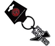 Rock Foo Fighters Flash Logo Raktų Pakabukas