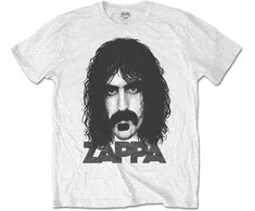 Rock Frank Zappa Big Face Marškinėliai, Dydis: M