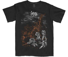 Rock Gojira Eiffel Falls Marškinėliai, Dydis: L