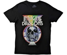 Rock Imagine Dragons Skull Marškinėliai, Dydis: XL