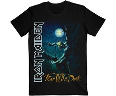Rock Iron Maiden Fear of the Dark Tree Sprite Marškinėliai, Dydis: L