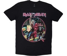 Rock Iron Maiden Paradise Club Circle Marškinėliai, Dydis: M