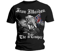 Rock Iron Maiden Sketched Trooper Marškinėliai, Dydis: M