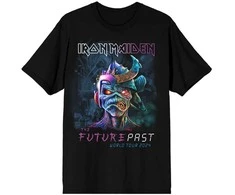 Rock Iron Maiden The Future Past World Tour '24 Marškinėliai, Dydis: XL