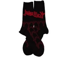 Rock Judas Priest Trident Pattern Kojinės
