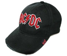 Rock Kepurė AC/DC Raudona Logo