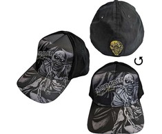Rock Kepurė Iron Maiden Piece Of Mind Greyscale