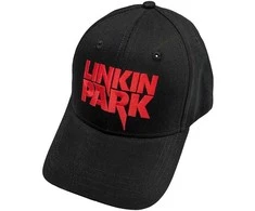 Rock Kepurė Linkin Park Raudona Logo
