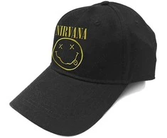 Rock Kepurė Nirvana Logo &amp; Happy Face