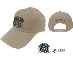 Rock Kepurė Queen Juodas Classic Crest