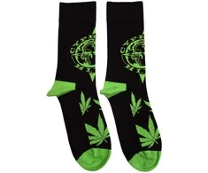 Rock Kojinės Cypress Hill Logo &amp; Leaves