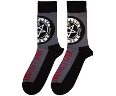 Rock Kojinės Motley Crue Pentagram Circle