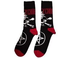 Rock Kojinės Motley Crue Skull &amp; Crossbones