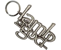 Rock Lamb Of God Logo Raktų Pakabukas