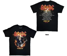 Rock Marškinėliai AC/DC Angus Horns EU Tour '25, Dydis: L