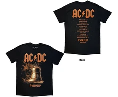 Rock Marškinėliai AC/DC Bell Lightning EU Tour '25, Dydis: XL