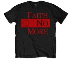 Rock Marškinėliai Faith No More Classic New Logo Star, Dydis: XL
