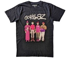 Rock Marškinėliai Gorillaz Cracker Island Standing, Dydis: XL