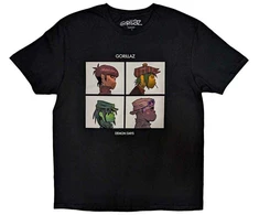 Rock Marškinėliai Gorillaz Demon Days, Dydis: XL