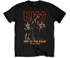 Rock Marškinėliai Kiss End Of The Road Tour, Dydis: XL
