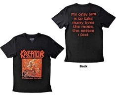 Rock Marškinėliai Kreator Pleasure To Kill, Dydis: L