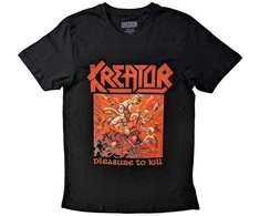 Rock Marškinėliai Kreator Pleasure To Kill, Dydis: L