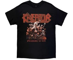 Rock Marškinėliai Kreator Pleasure To Kill, Dydis: XXL