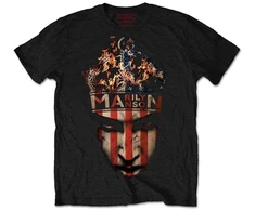 Rock Marškinėliai Marilyn Manson Crown, Dydis: XL
