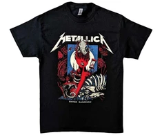 Rock Marškinėliai Metallica Enter Sandman Poster, Dydis: XXL